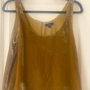 J Crew Velvet Tank: Size 4